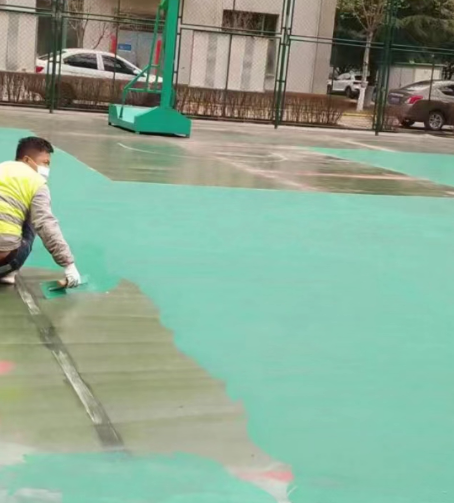 怀柔球场地面翻新